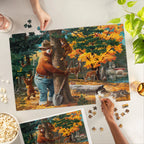 SMOKEY BEAR - HUGGING TREE PUZZLE