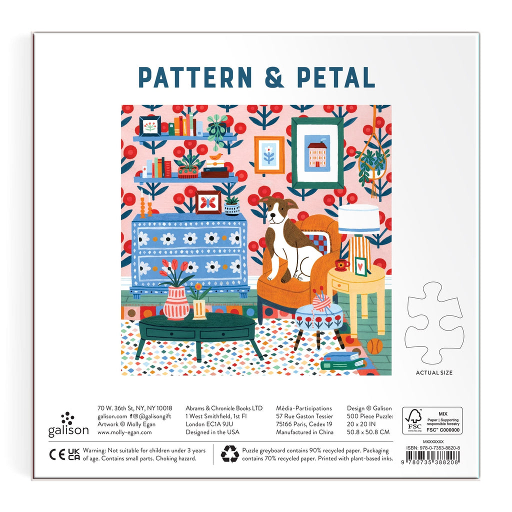 PATTERN + PETAL 500 PC. PUZZLE