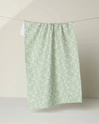 GEOMETRY TEA TOWEL - SAGE GARDEN