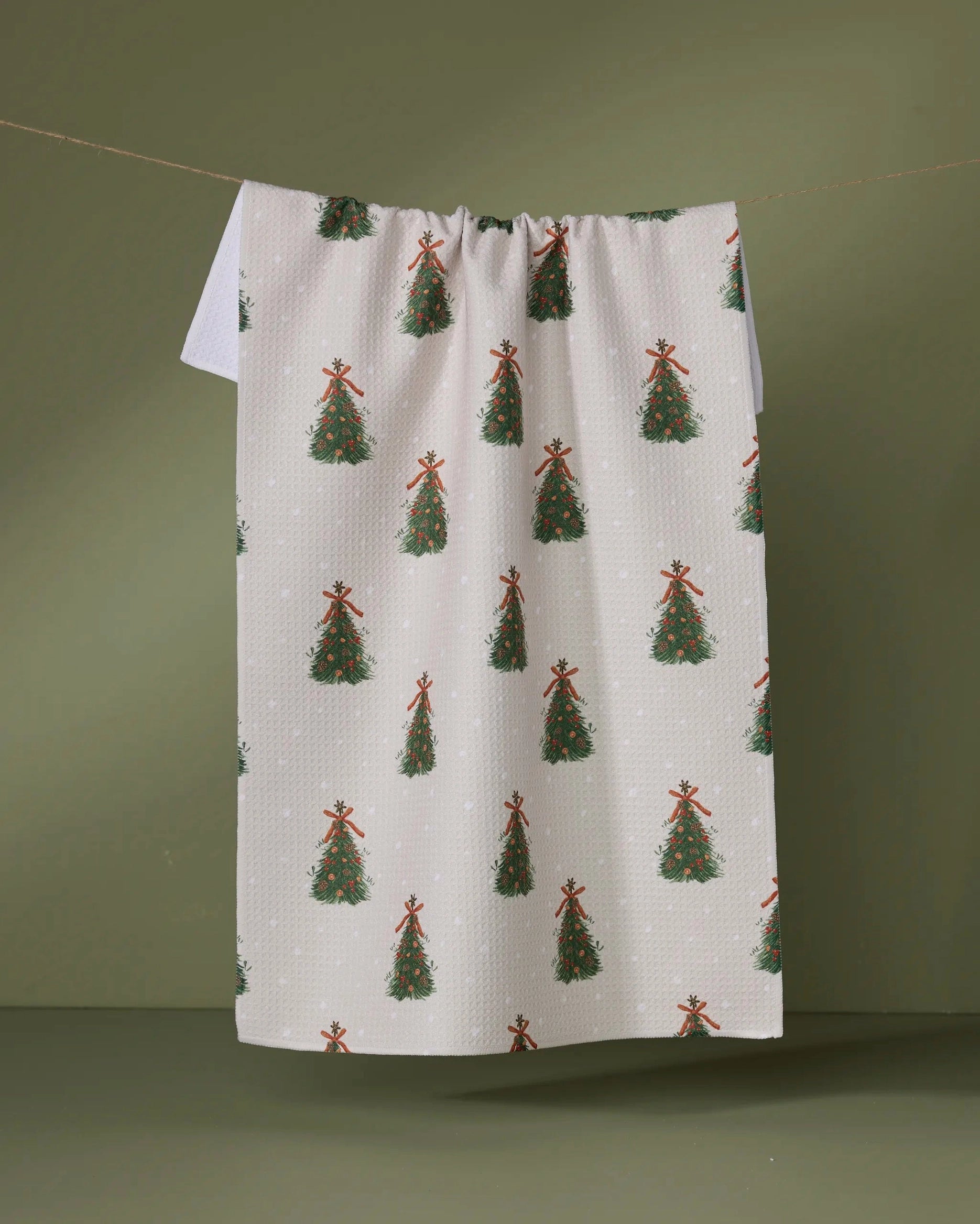 GEOMETRY TEA TOWEL - ARBOLITOS