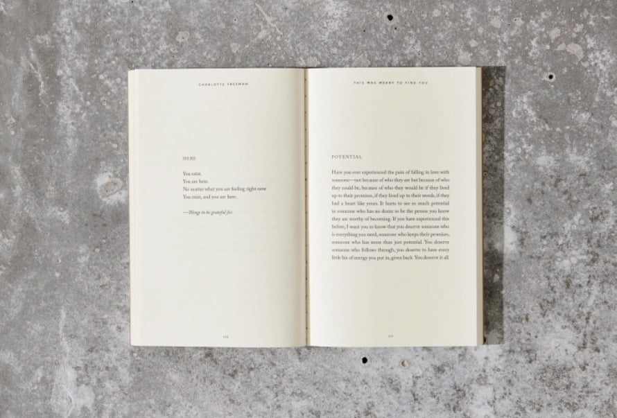 THIS WAS MEANT TO FIND YOU - BOOK