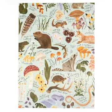 FLORA + FAUNA - 1,000 PIECE PUZZLE