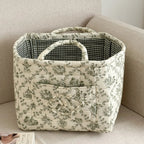 SUMMER MEADOW QUILTED BASKET