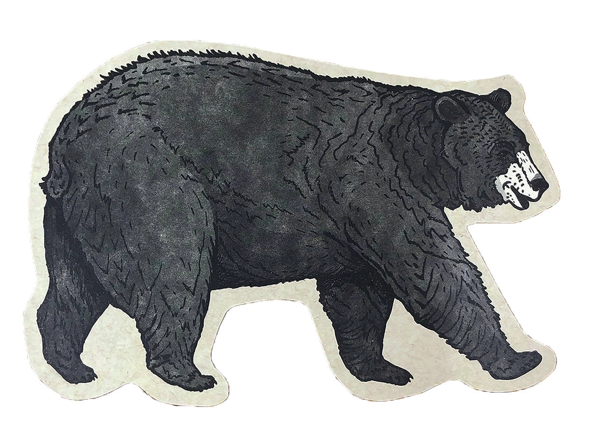 NOTEWORTHY POSTCARDS- BLACK BEAR