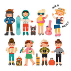 LITTLE TRAVELERS MAGNETIC PLAY SET