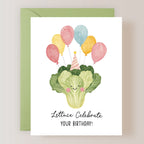 LETTUCE BIRTHDAY CARD