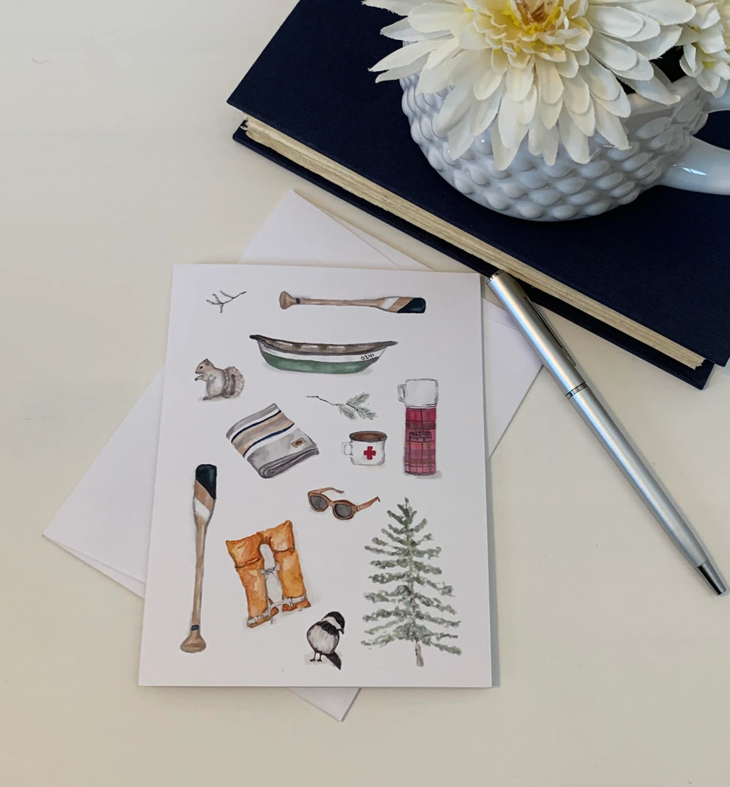 CABIN LIFE NOTECARD SET