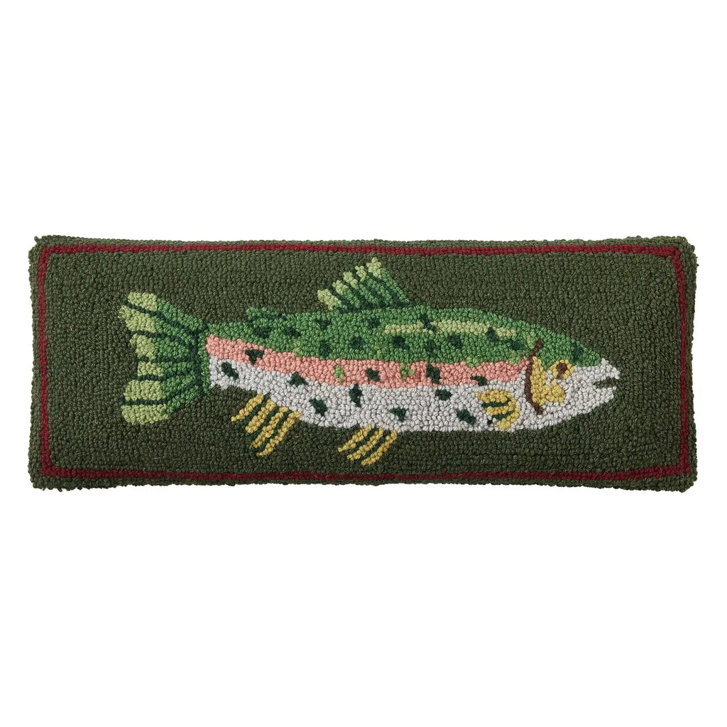 CAMP WANDAWEGA TROUT PILLOW
