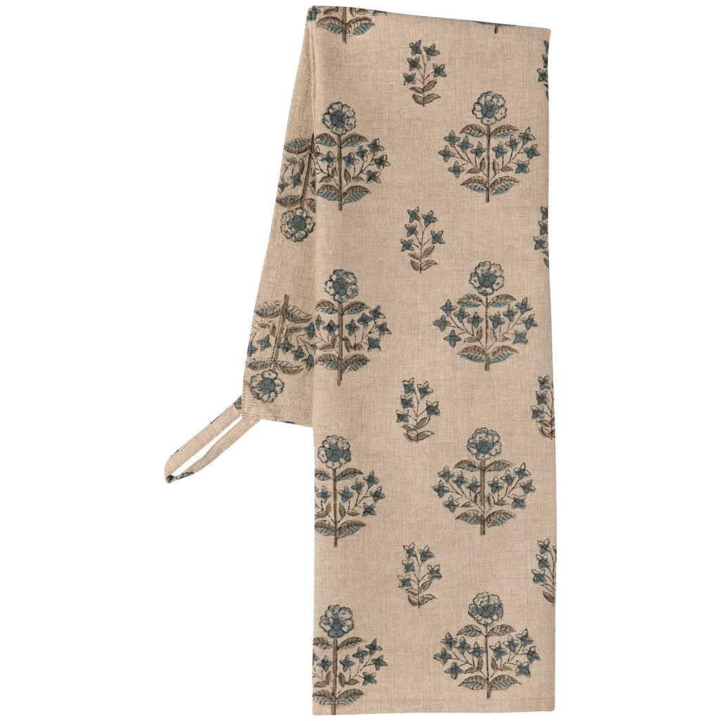 SALVIA BLOCK PRINT TOWEL