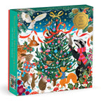 VICTORIA BALL WOODLAND MERRYMAKERS 500 PIECE FOIL PUZZLE