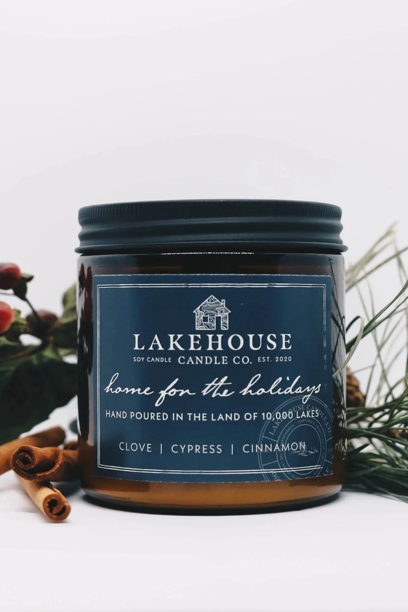 HOME FOR THE HOLIDAY'S - LAKEHOUSE CANDLE