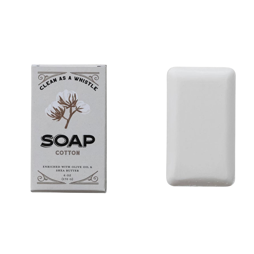 COTTON SCENTED BAR SOAP