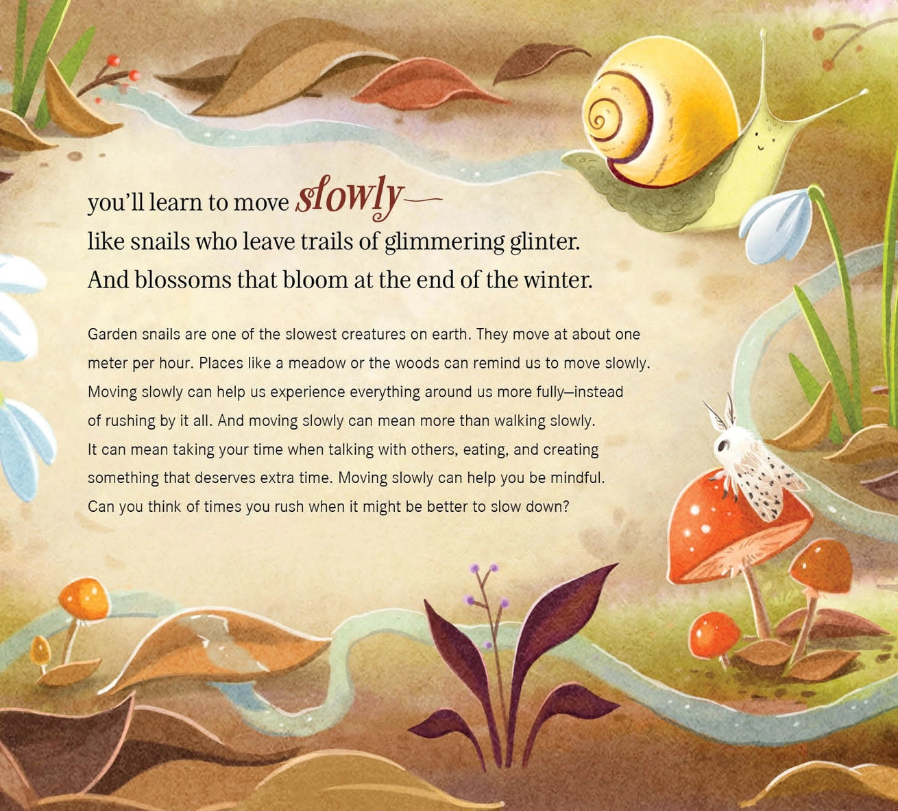 WHEN YOU GO INTO NATURE - CHILDREN'S BOOK