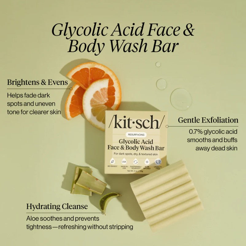 GLYCOLIC ACID FACE AND BODY WASH