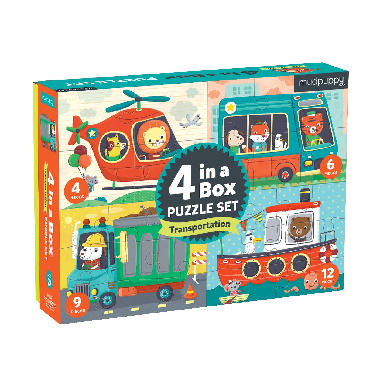 TRANSPORTATION BOX PUZZLE SET