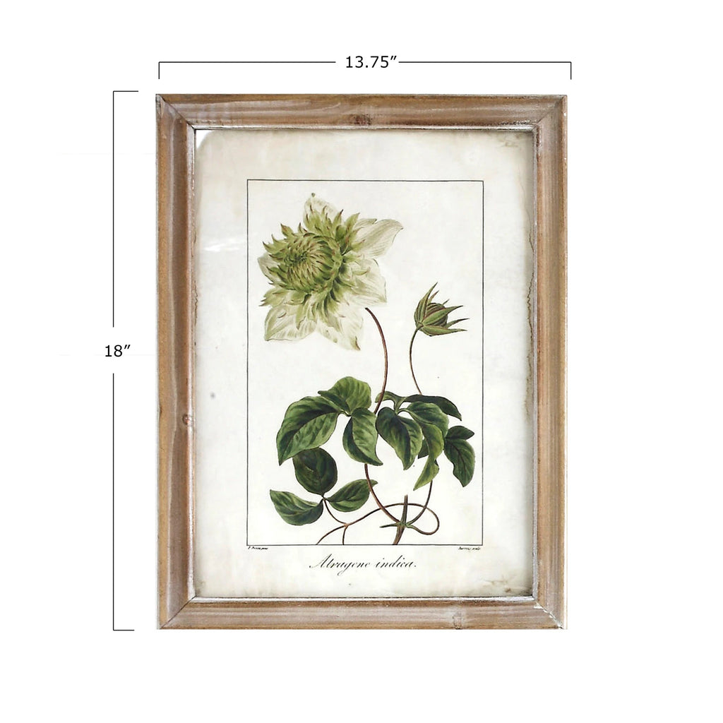 FLORAL IMAGE WALL DECOR