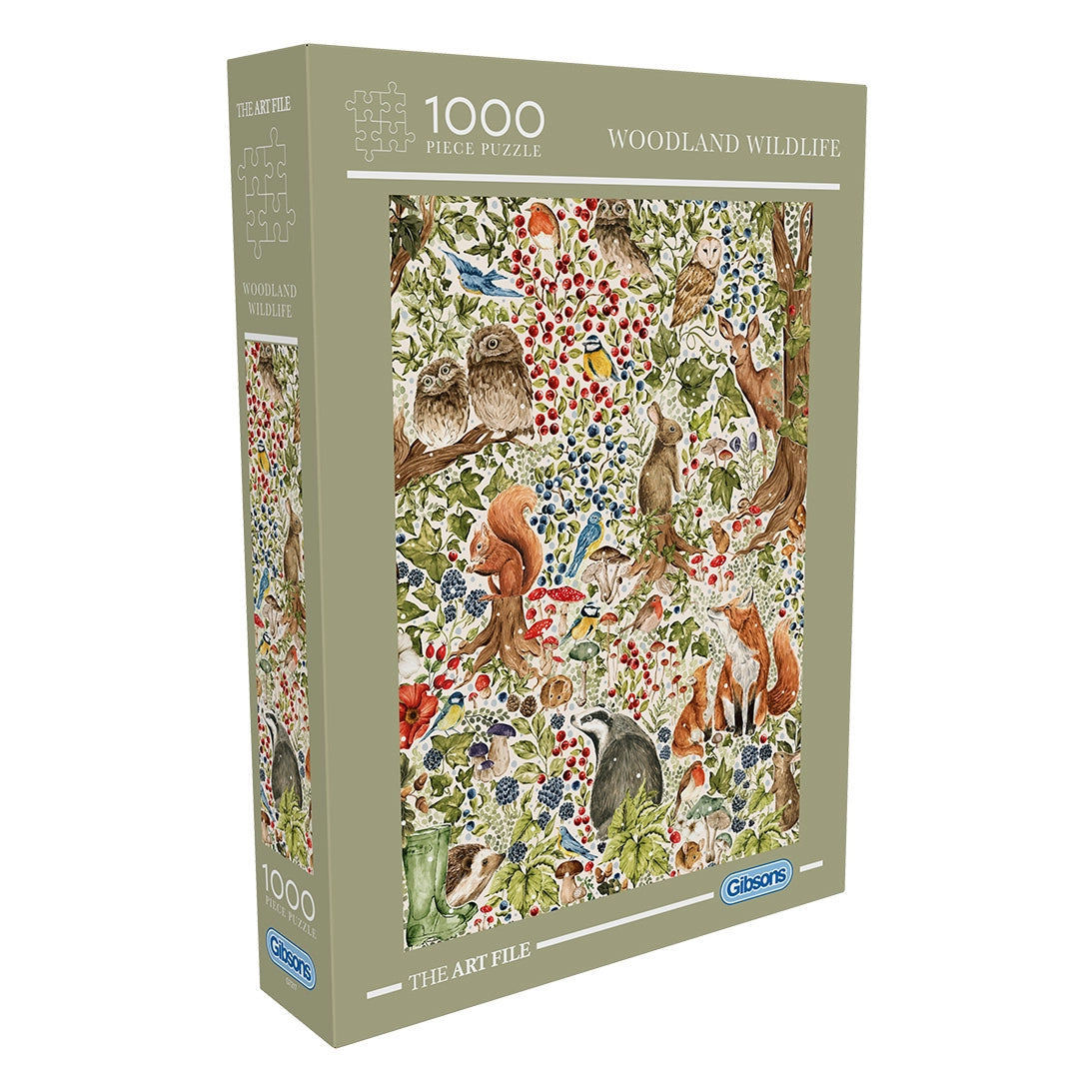 WOODLAND WILDLIFE 1000 PIECE PUZZLE