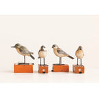 BIRD WITH METAL FEET