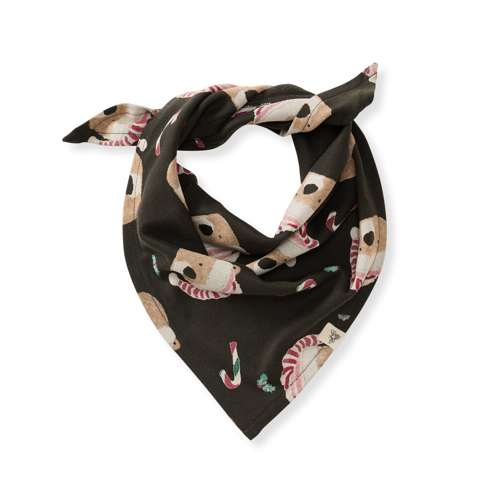CANDY CANE BEARS DOG BANDANA