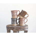 STONEWARE MUGS