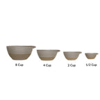 STONEWARE BATTER BOWLS