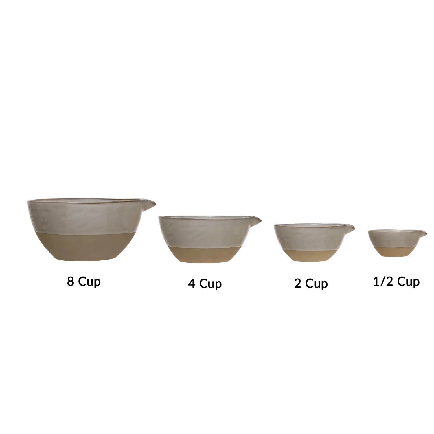 STONEWARE BATTER BOWLS