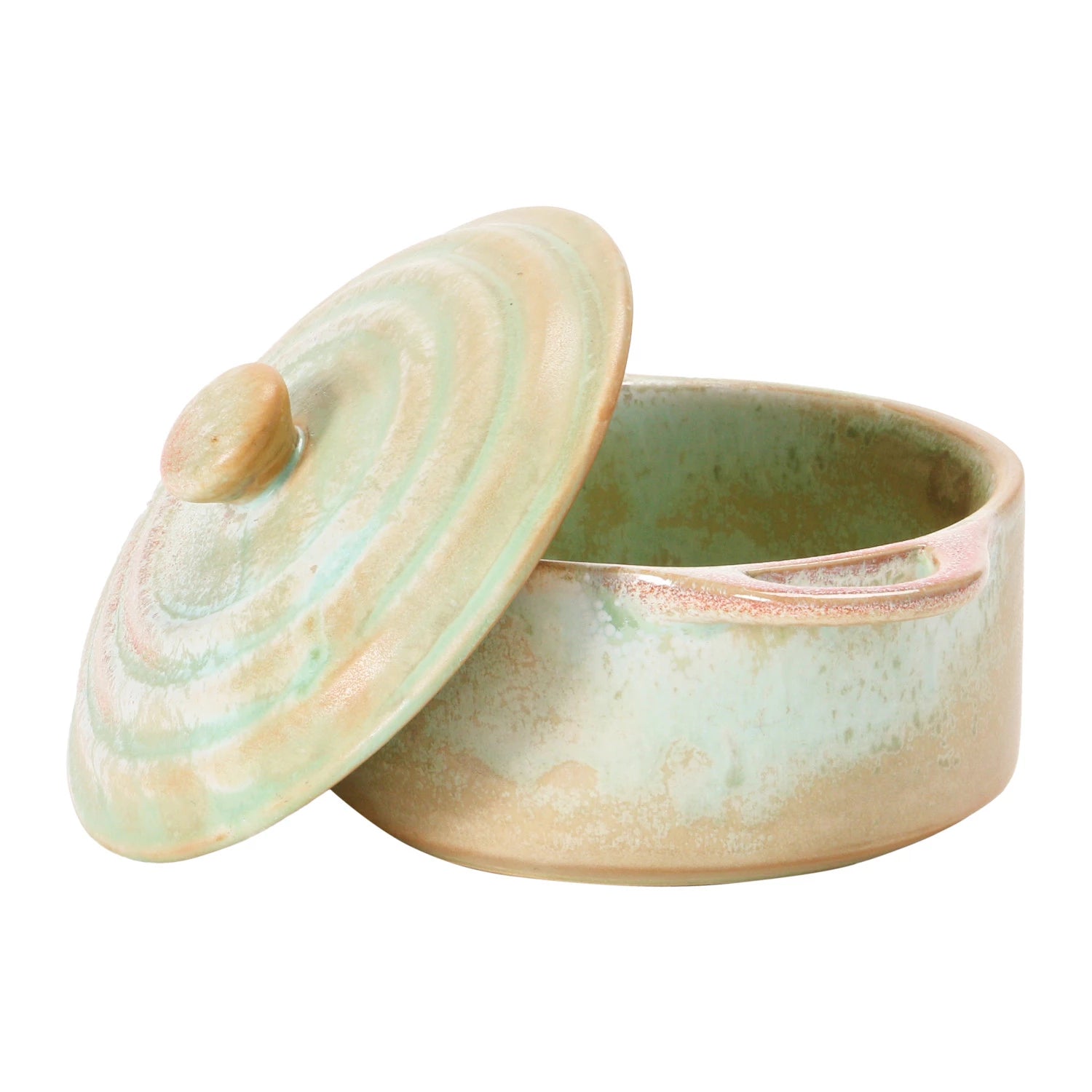 STONEWARE MINI BAKER WITH GLAZE