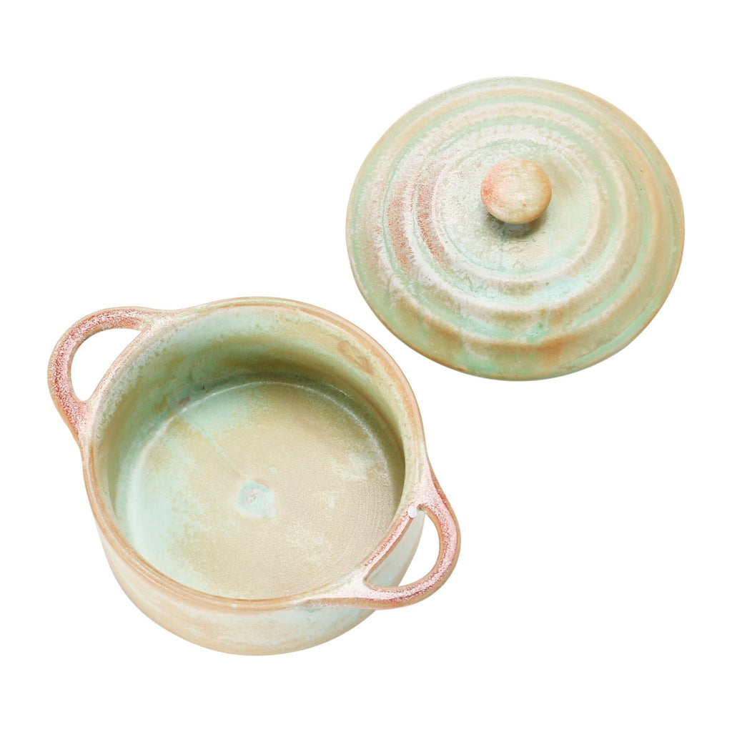 STONEWARE MINI BAKER WITH GLAZE