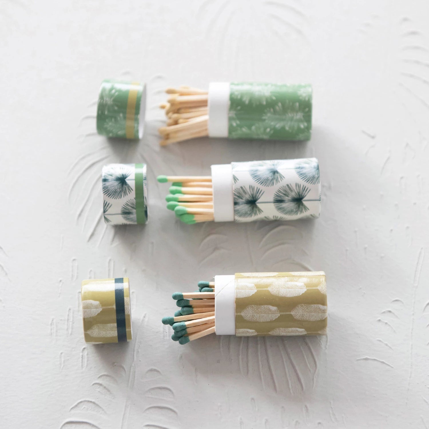 LEAVES PRINT SAFETY MATCHES