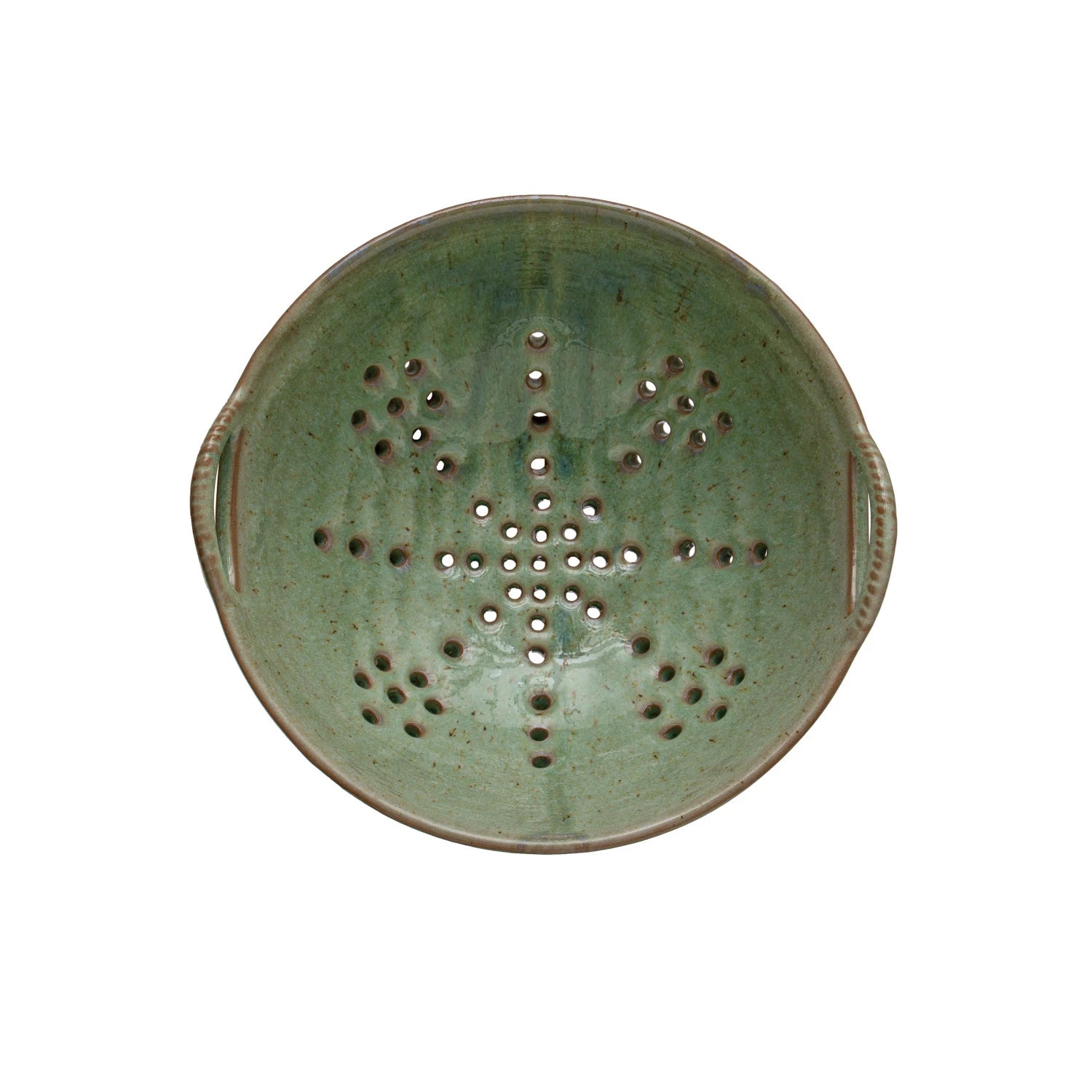 AQUA BERRY BOWL WITH HANDLES