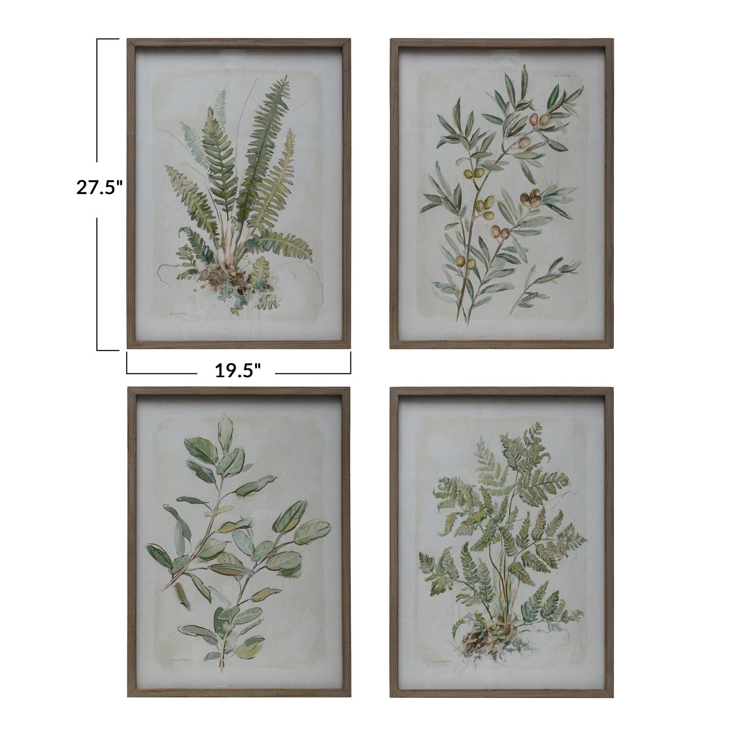 LARGE BOTANICAL PRINT