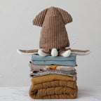 COTTON KNIT BABY BLANKET - DUCKS