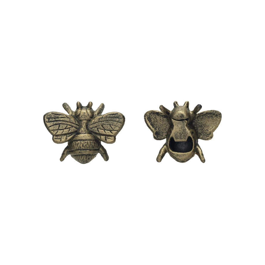 CAST IRON BEE BOTTLE OPENER