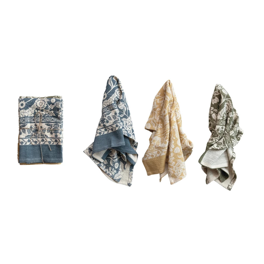 COTTON PRINTED TEA TOWELS