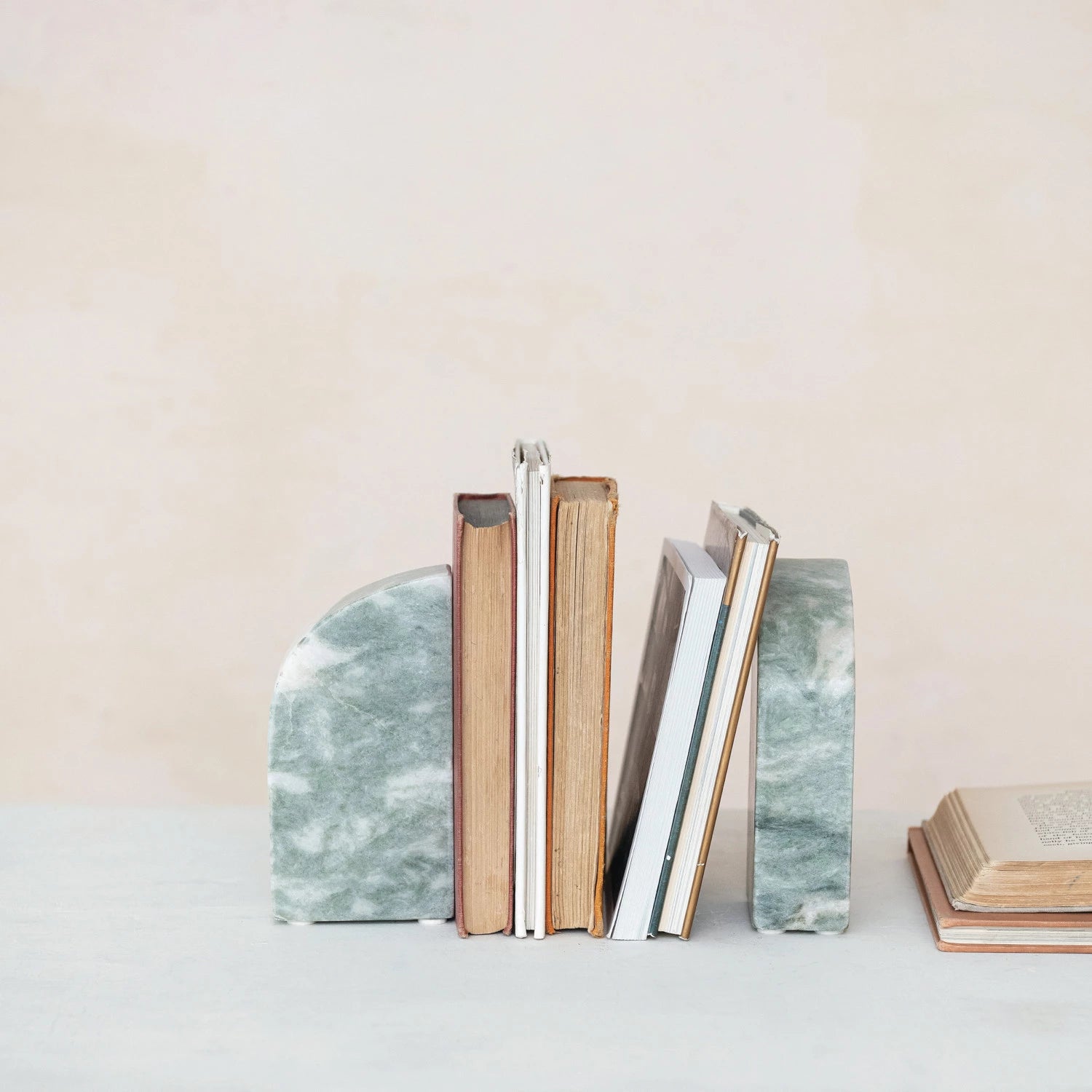 MARBLE BOOKEND