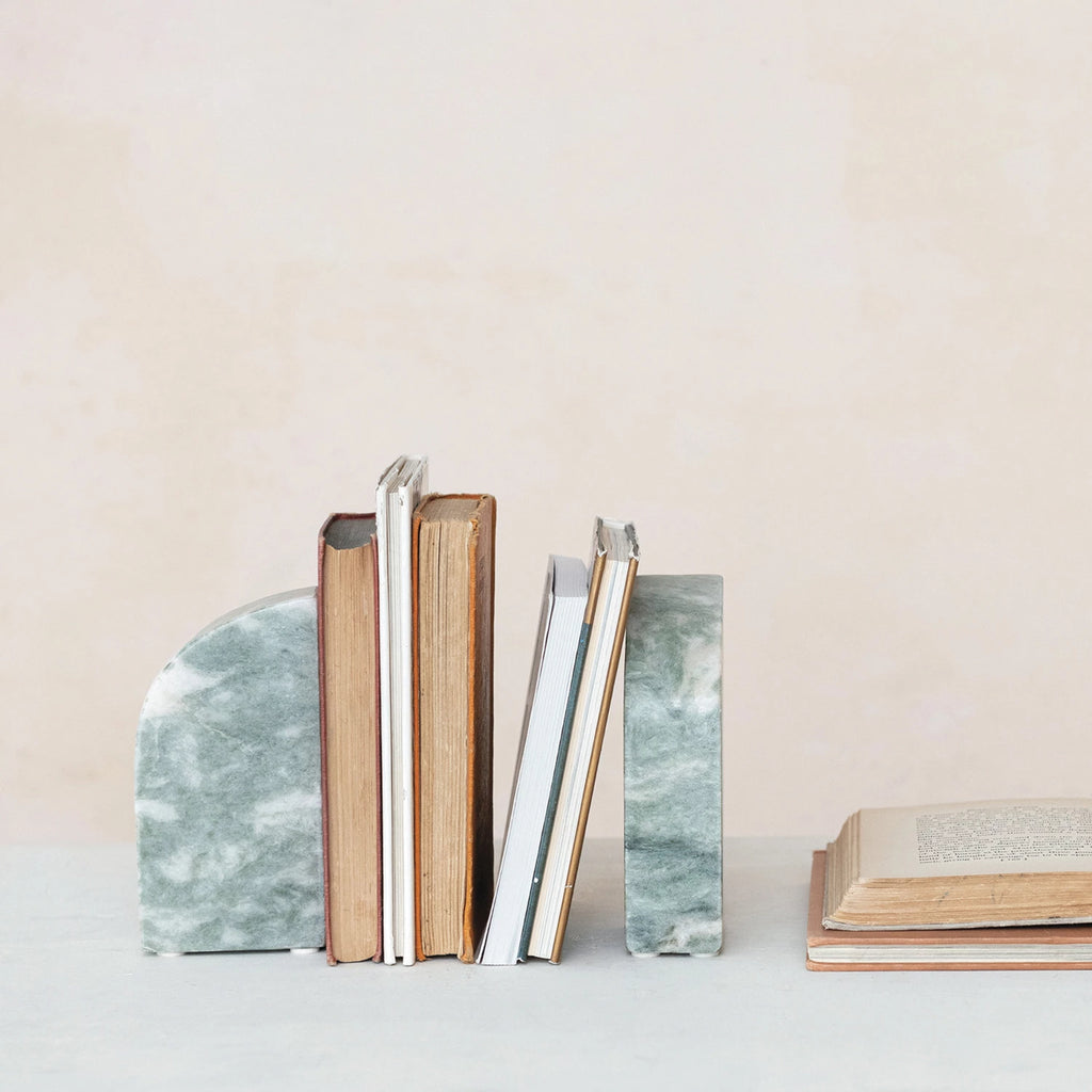 MARBLE BOOKEND