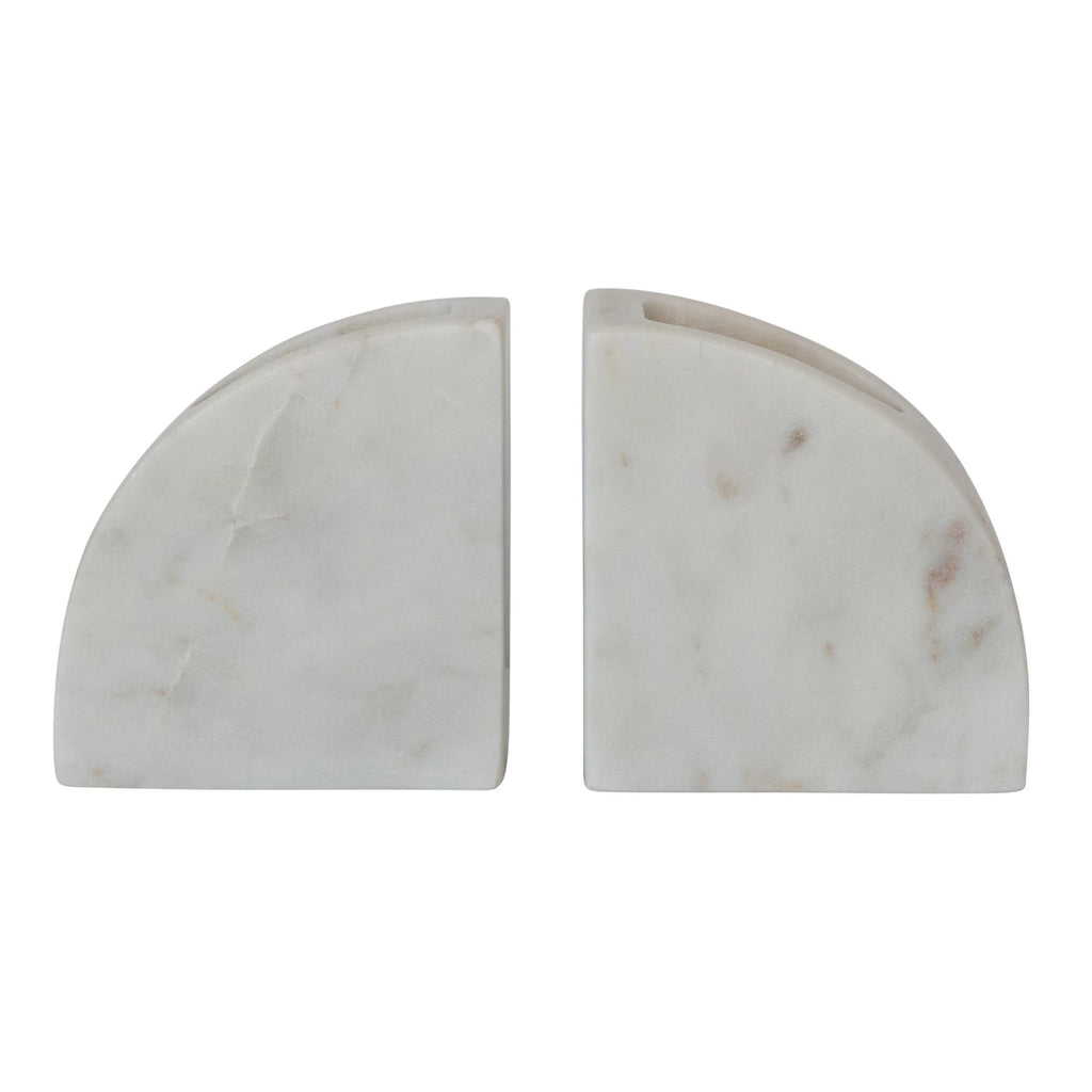 MARBLE VASE CONTAINER BOOKENDS