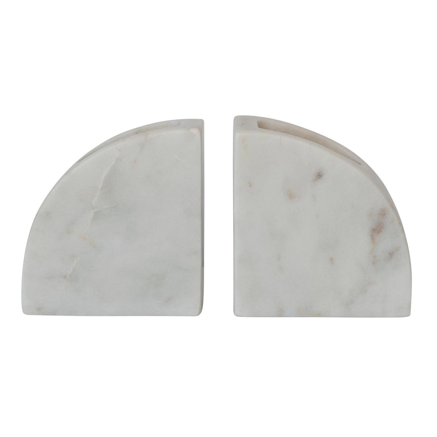 MARBLE VASE CONTAINER BOOKENDS