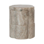 MARBLE SCALLOPED PINCH POTS