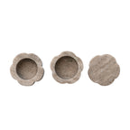 MARBLE SCALLOPED PINCH POTS