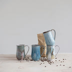 20 OZ. MOSAIC GLAZED STONEWARE MUG