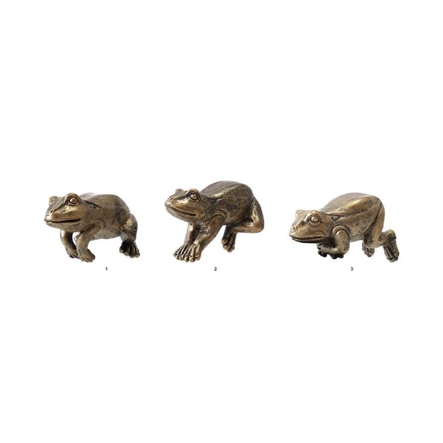 RESIN FROG POT HANGER