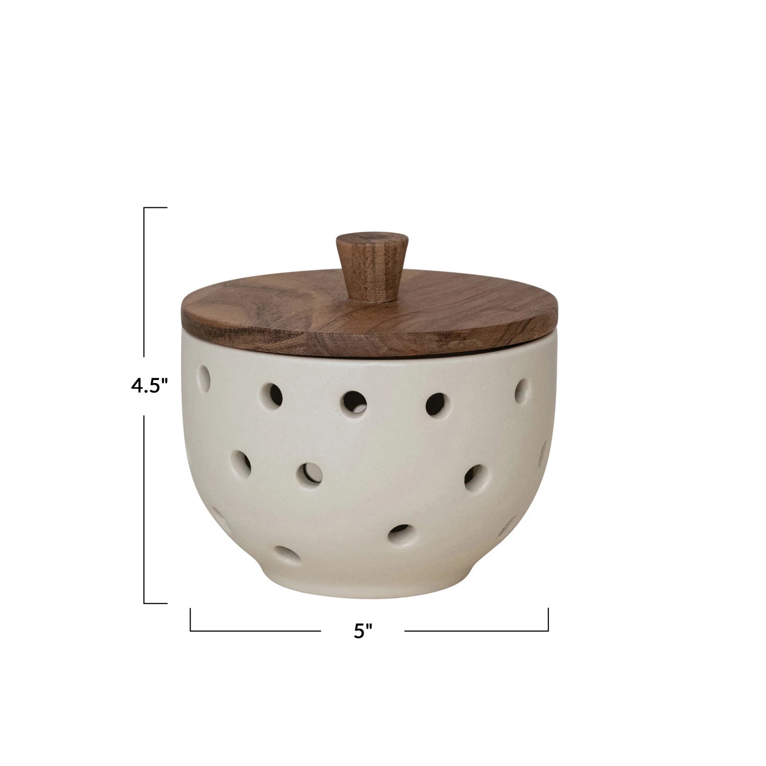 STONEWARE GARLIC/ONION KEEPER