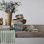 STRIPED WOVEN TEA TOWELS