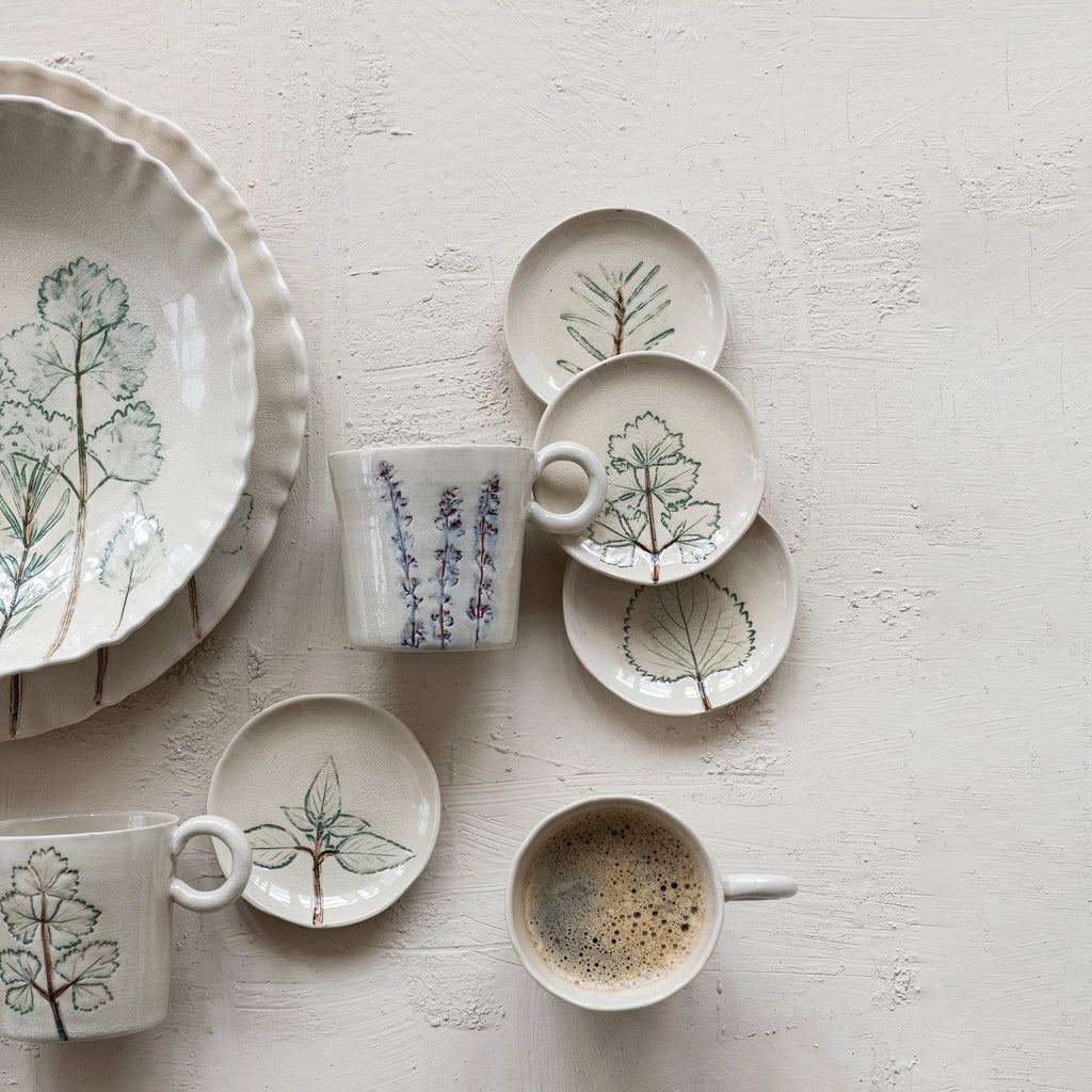 10" BOTANICAL LOW BOWL