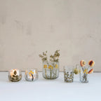 MORINGA LEAF TEALIGHT HOLDER SHORT
