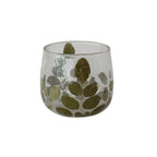 MORINGA LEAF TEALIGHT HOLDER SHORT