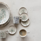 BOTANICAL STONEWARE DISH