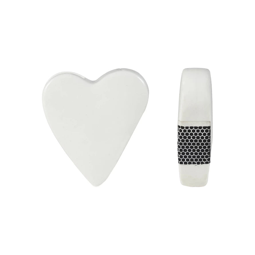 HEART SHAPED MATCH HOLDER