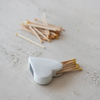 HEART SHAPED MATCH HOLDER